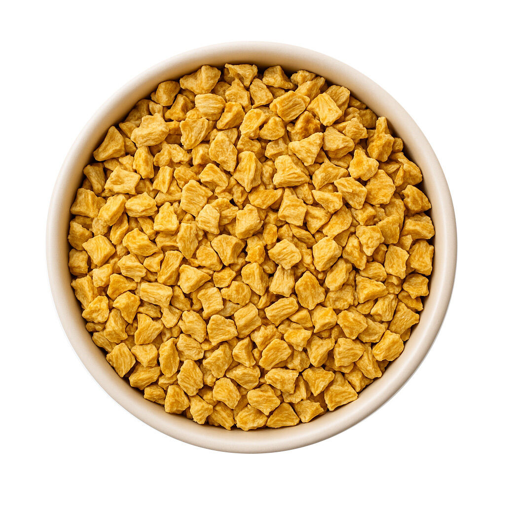 Organic pineapple chunks