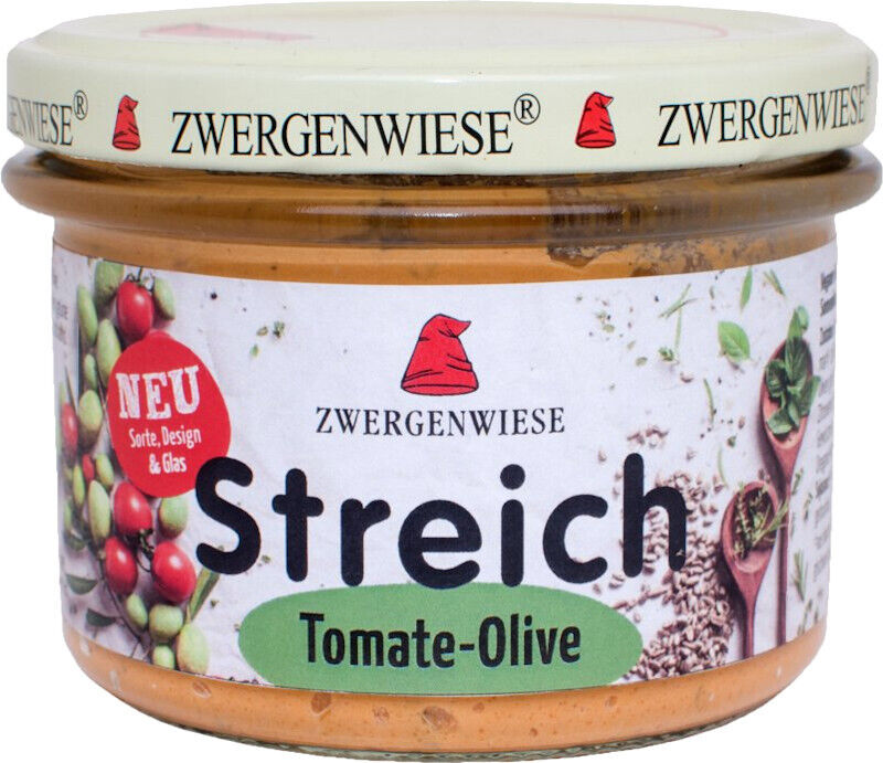 Tomato-Olive Organic Spread Zwergenwiese 6x180g