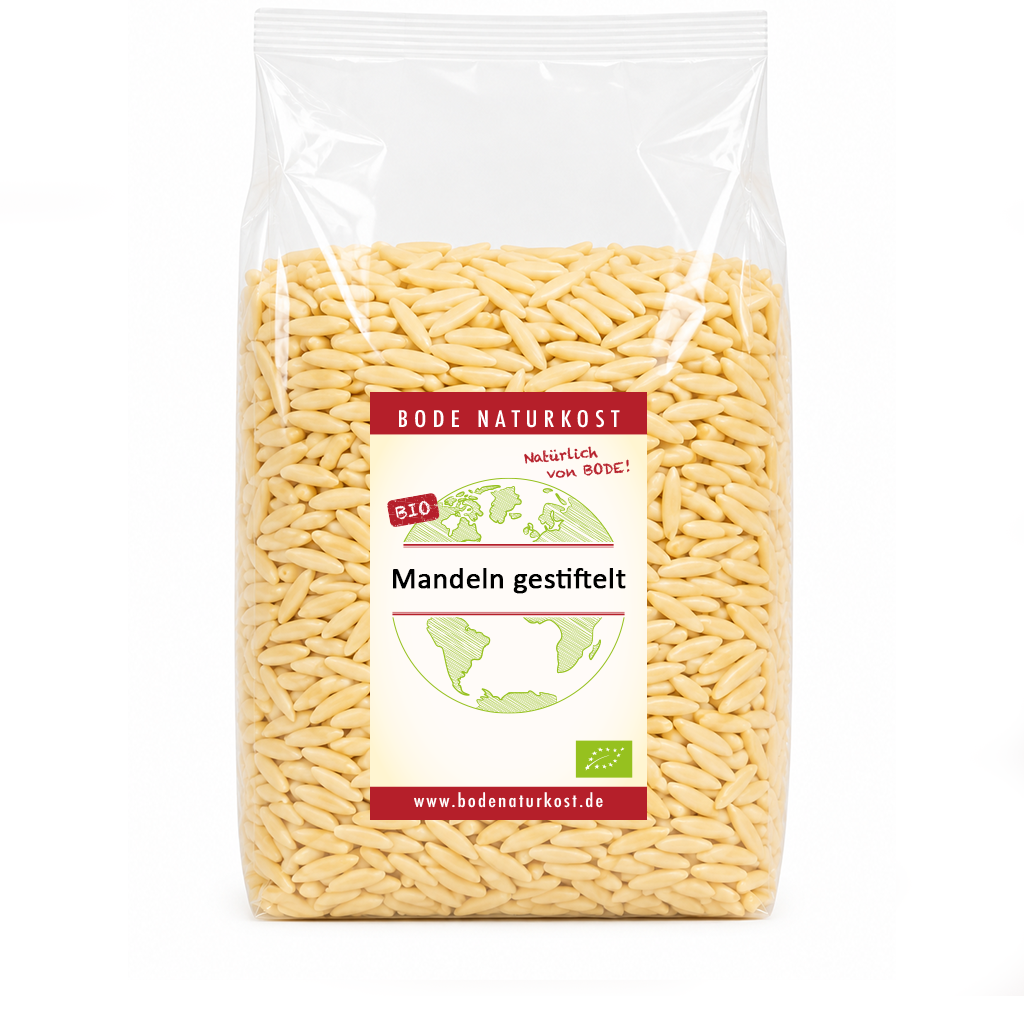 Mandeln gestiftelt bio 1 kg