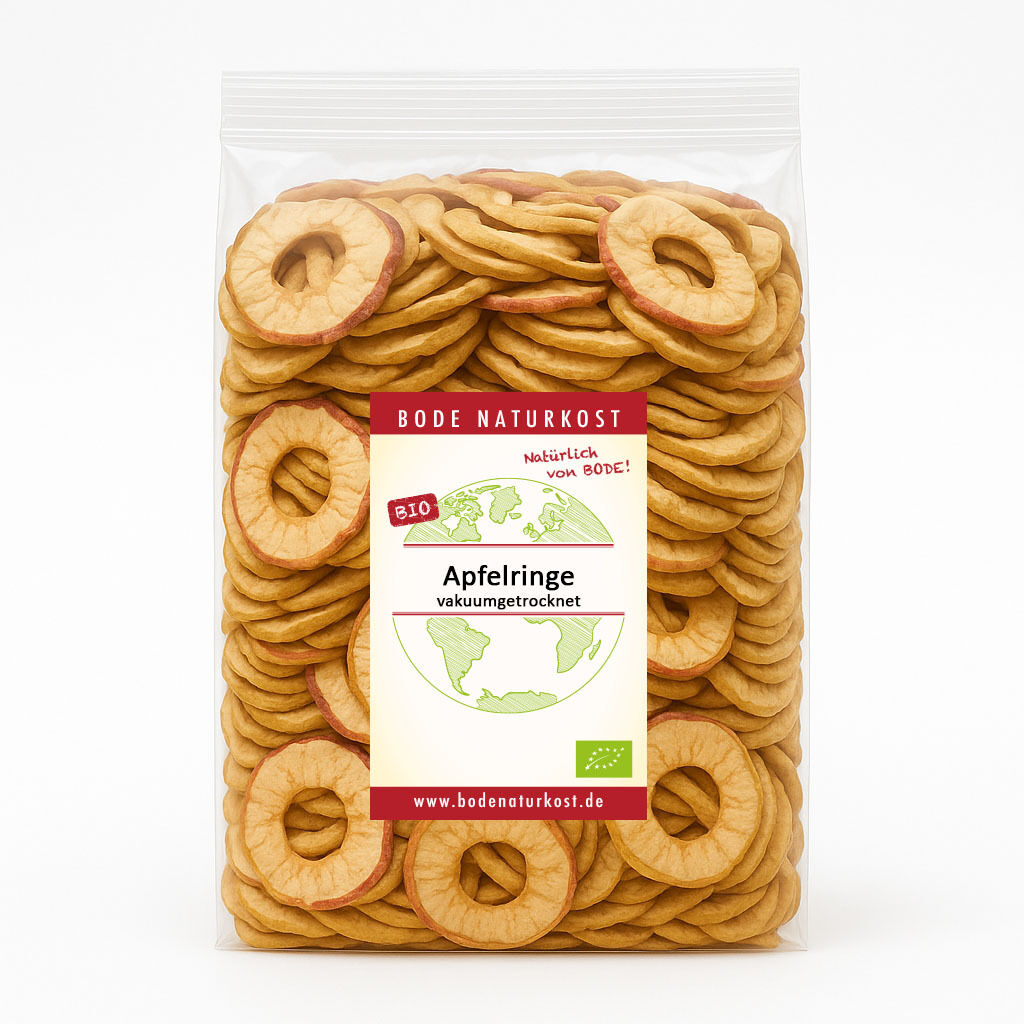 Apfelringe vakuumgetrocknet bio 300g