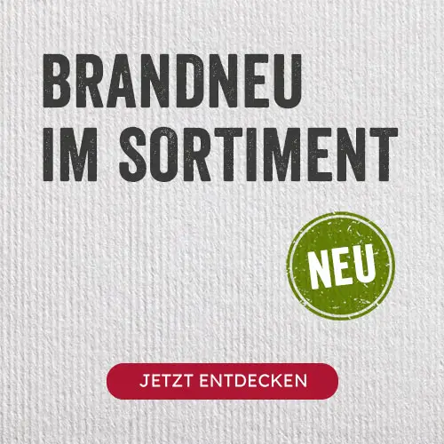 Brandneu im Sortiment