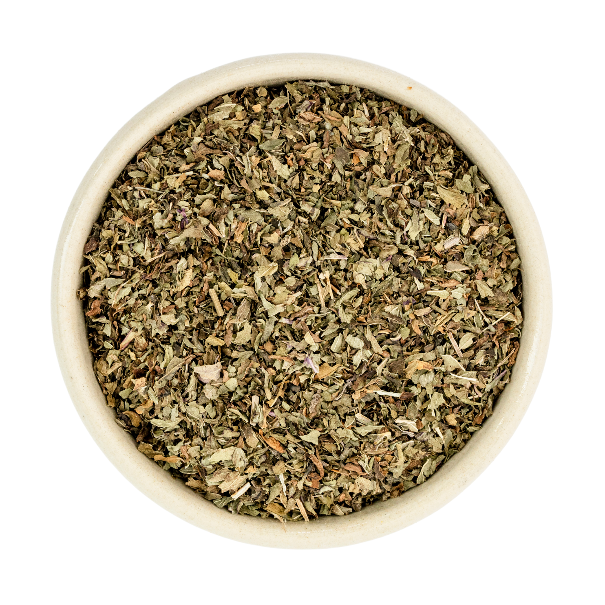 Coarsely broken peppermint leaves organic (tea)