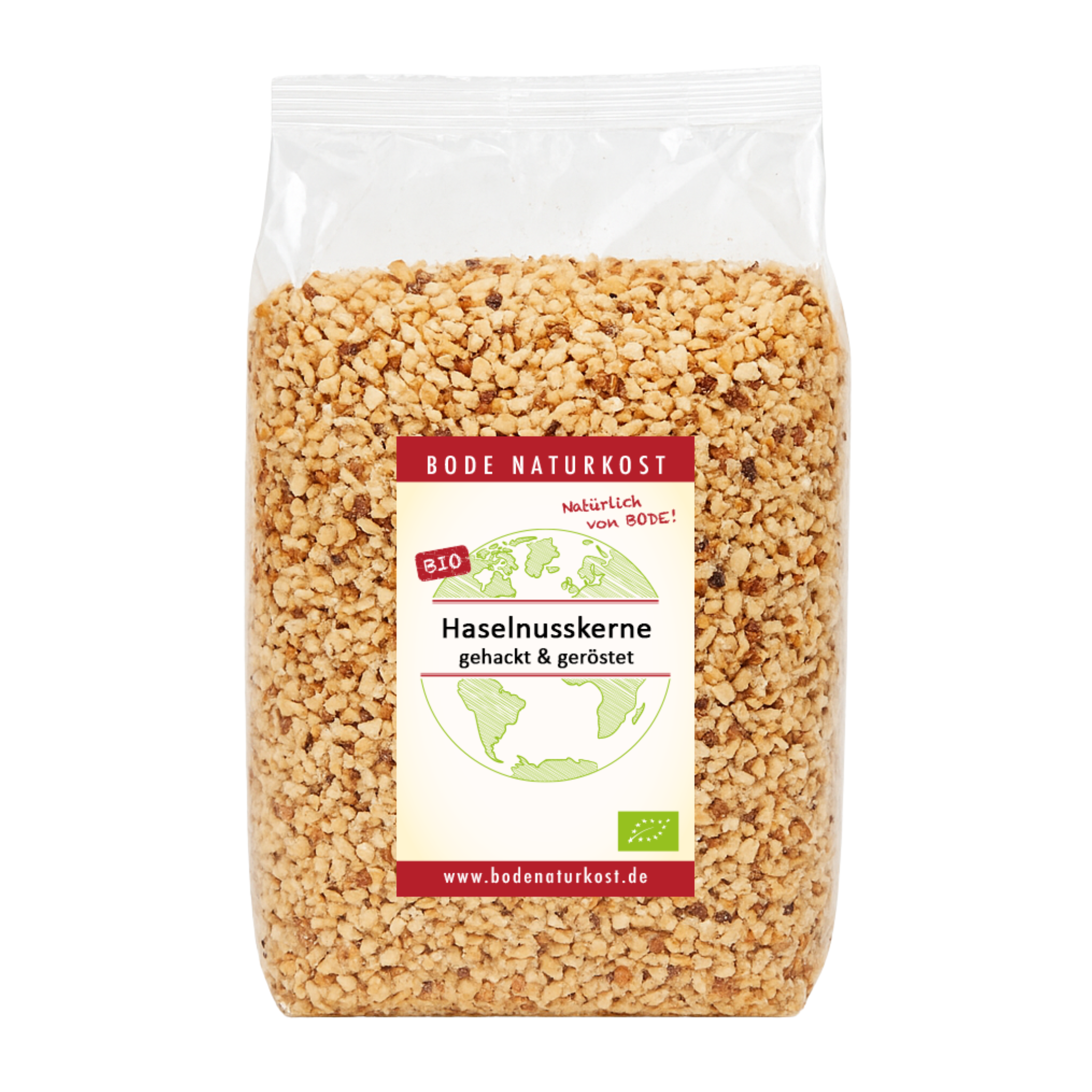 Haselnusskerne gehackt geröstet bio 1kg