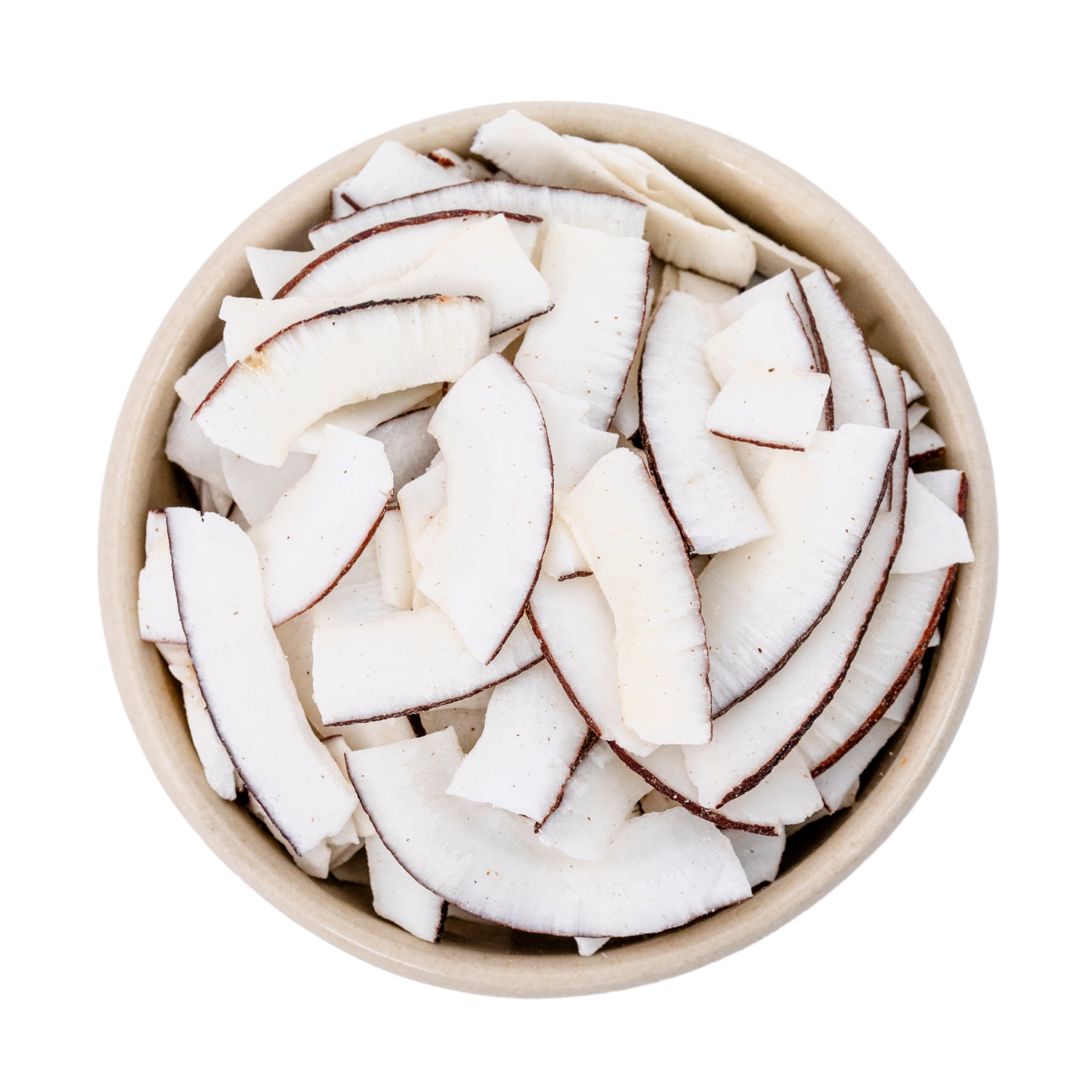 Coconut Strips (smile) Raw food bio