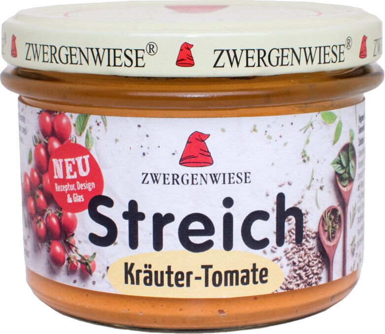 Organic Herb-Tomato Spread Zwergenwiese 6x180g