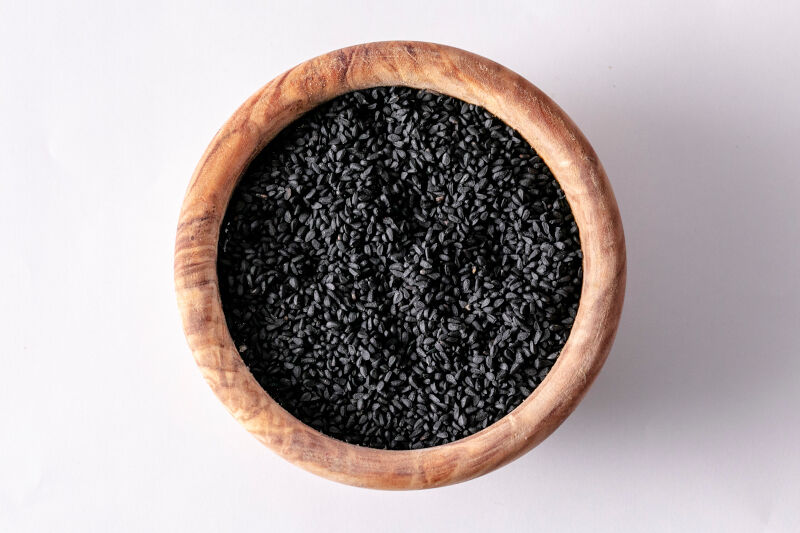 Organic whole black cumin