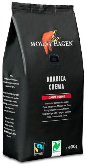 Organic Fairtrade Arabica Coffee Beans - Mount Hagen 6x1kg