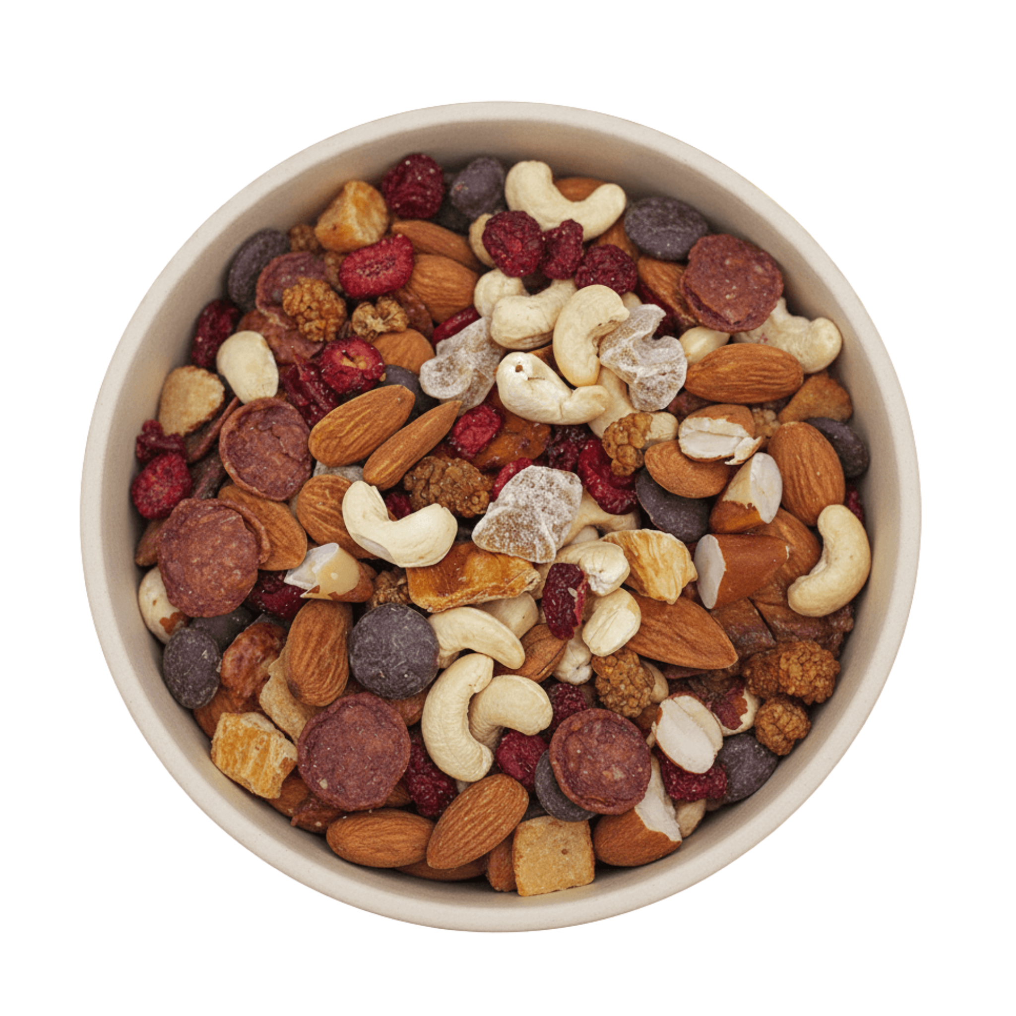 Wintersun - Nødde-frugt-chokolade-mix økologisk 12,5 kg