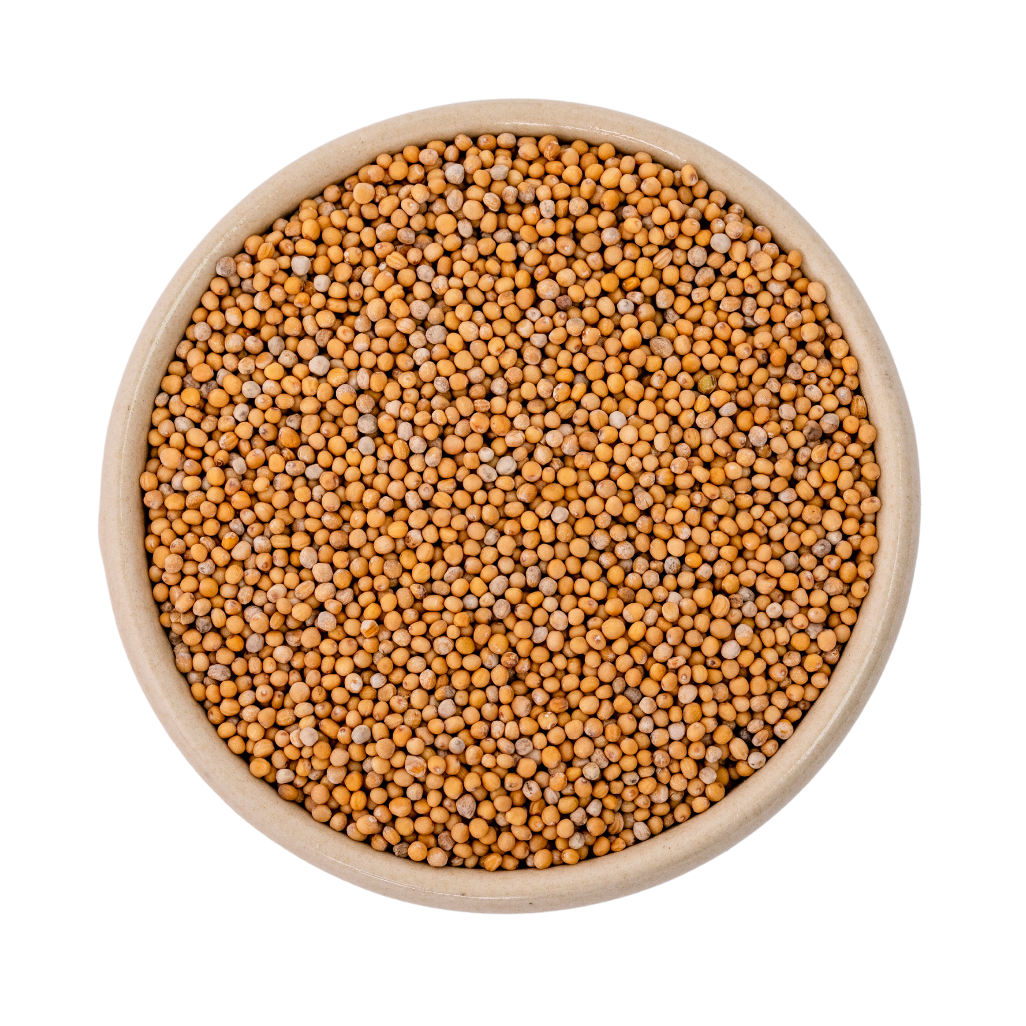 Organic whole yellow mustard seeds