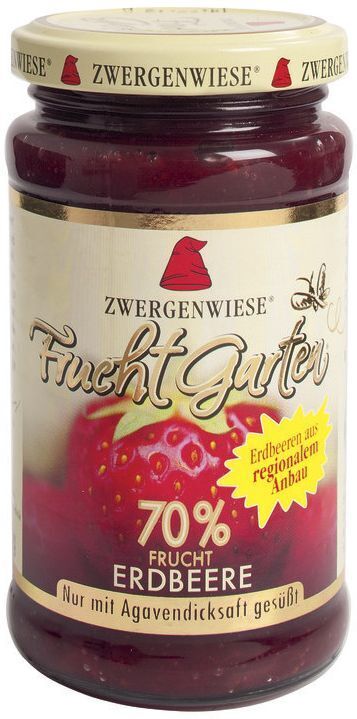 FruitGarden Organic Strawberry with Agave Zwergenwiese 6x225g