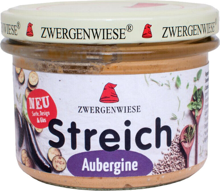 Organic Aubergine Spread Zwergenwiese 6x180g