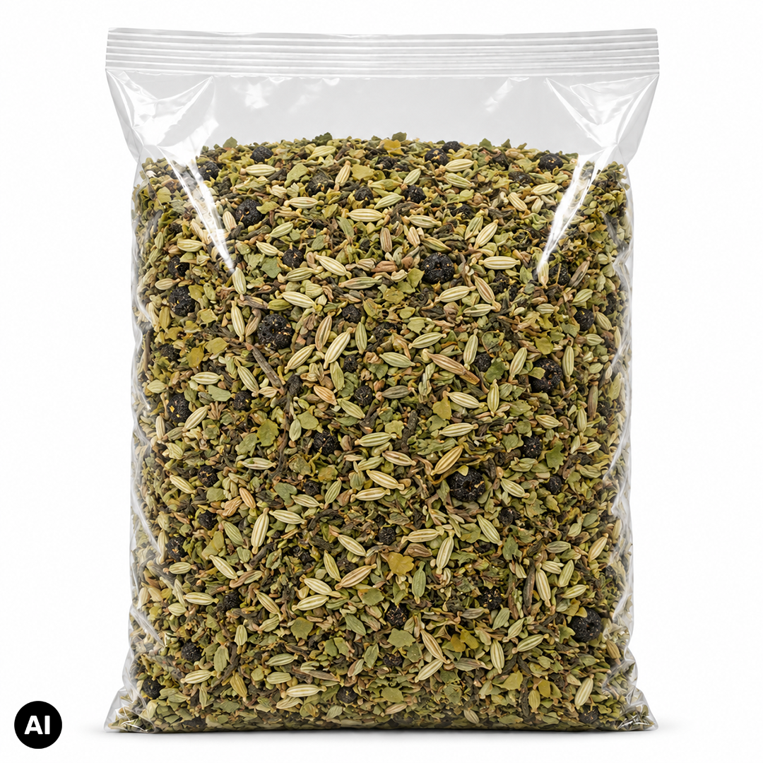 Urte-te "Guten Morgen" økologisk med mate- og jasminte 1 kg