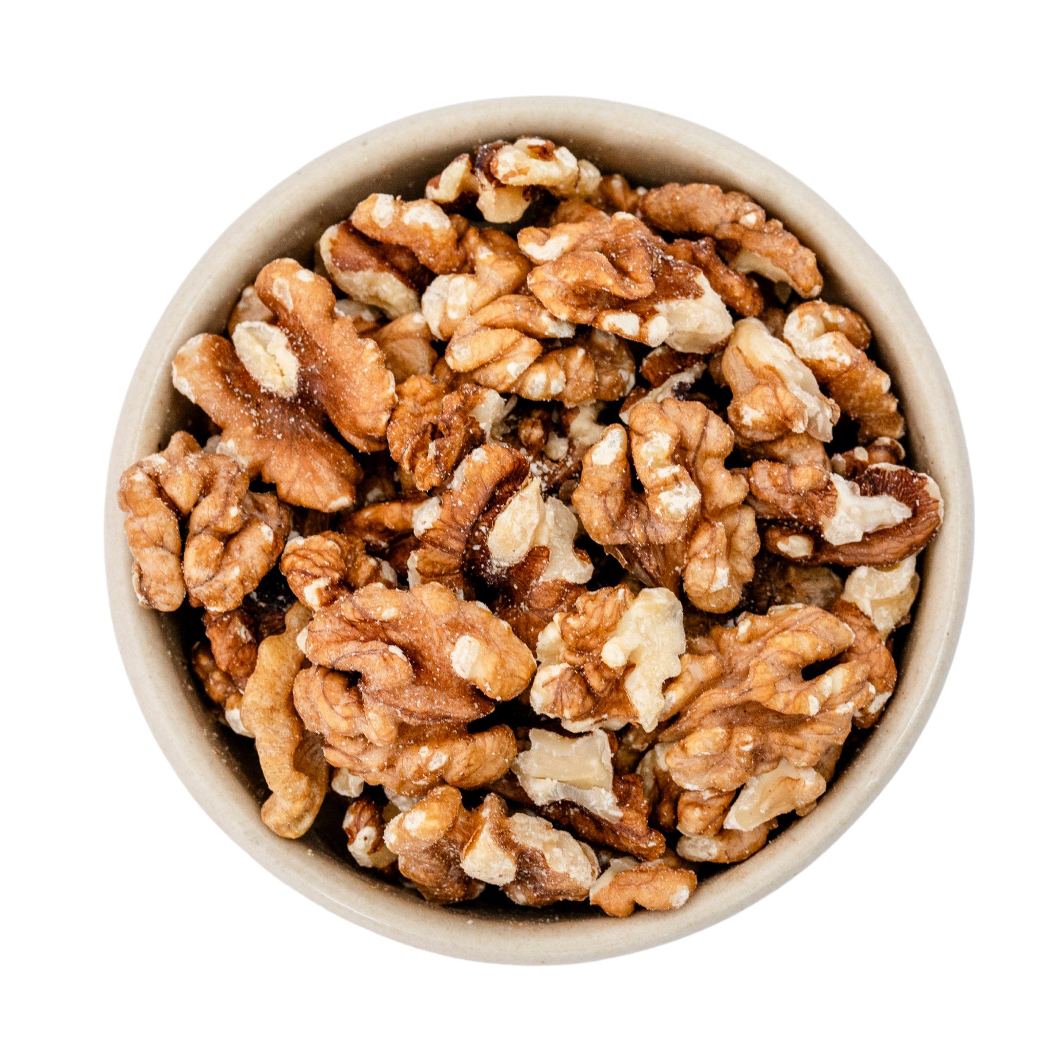 Organic light walnut halves from Europe