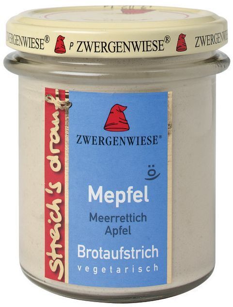 Spread it on - Mepfel (Horseradish-Apple) organic Zwergenwiese 6x135g
