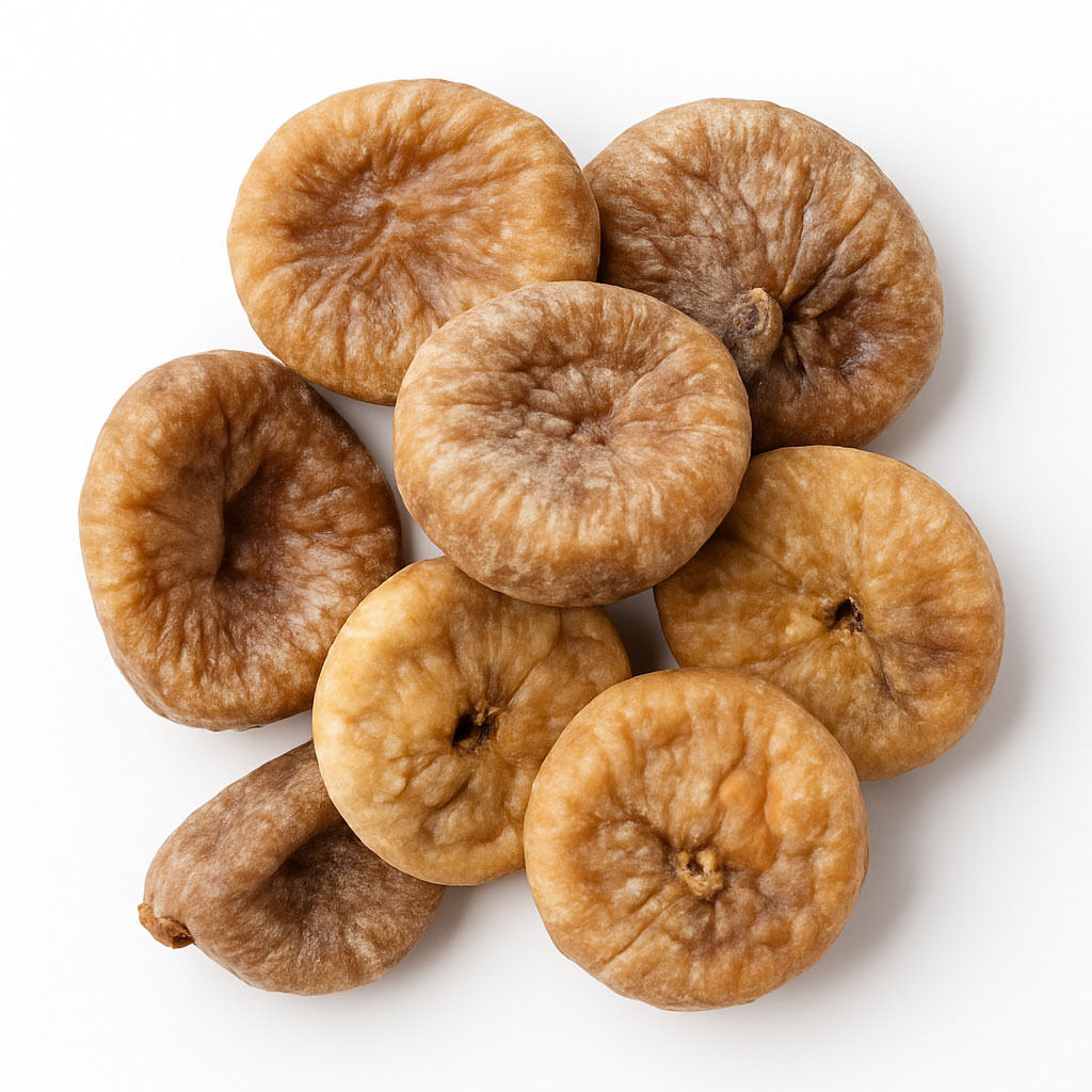 Close-up of dried figs