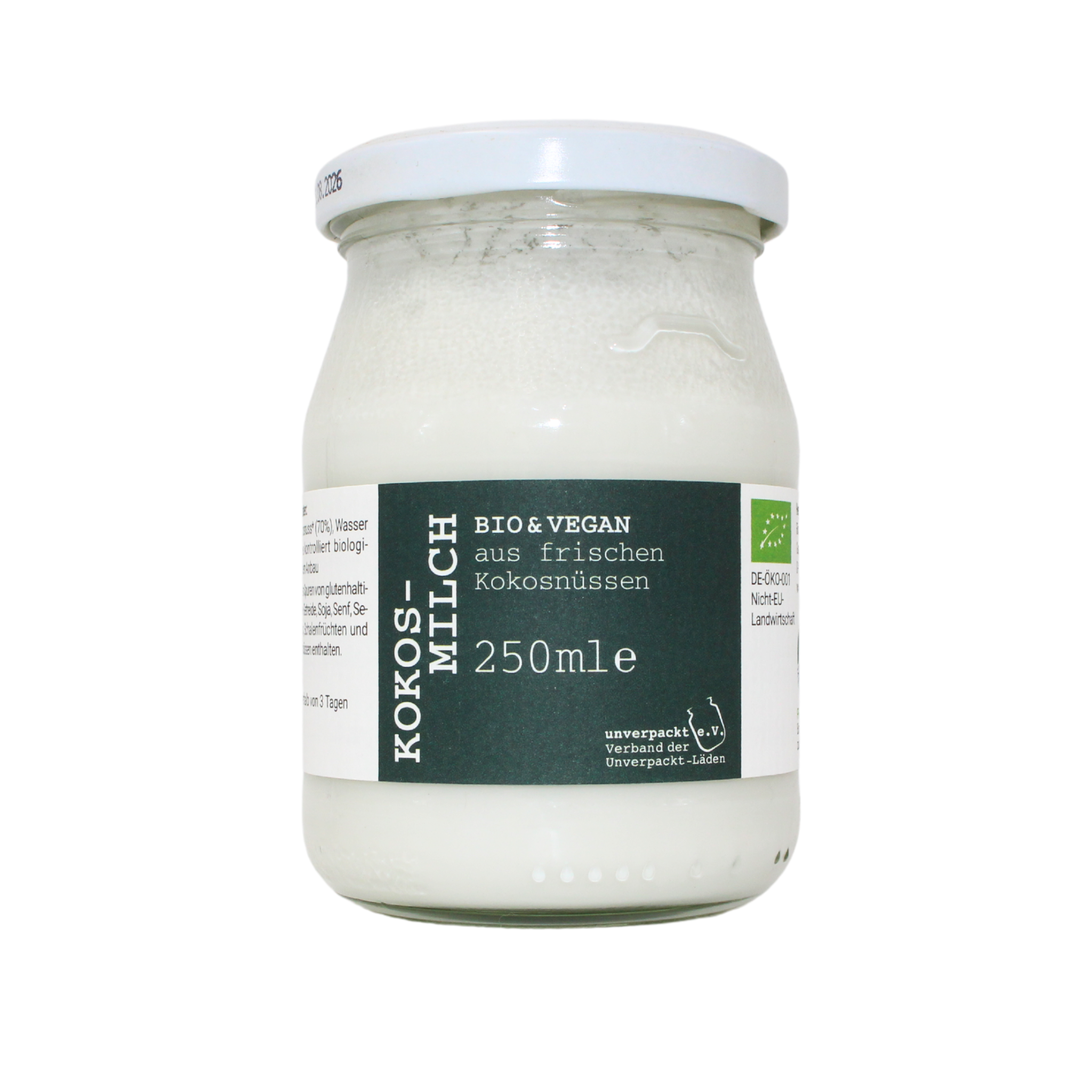 Organic Coconut Milk Bio&So 6x250g