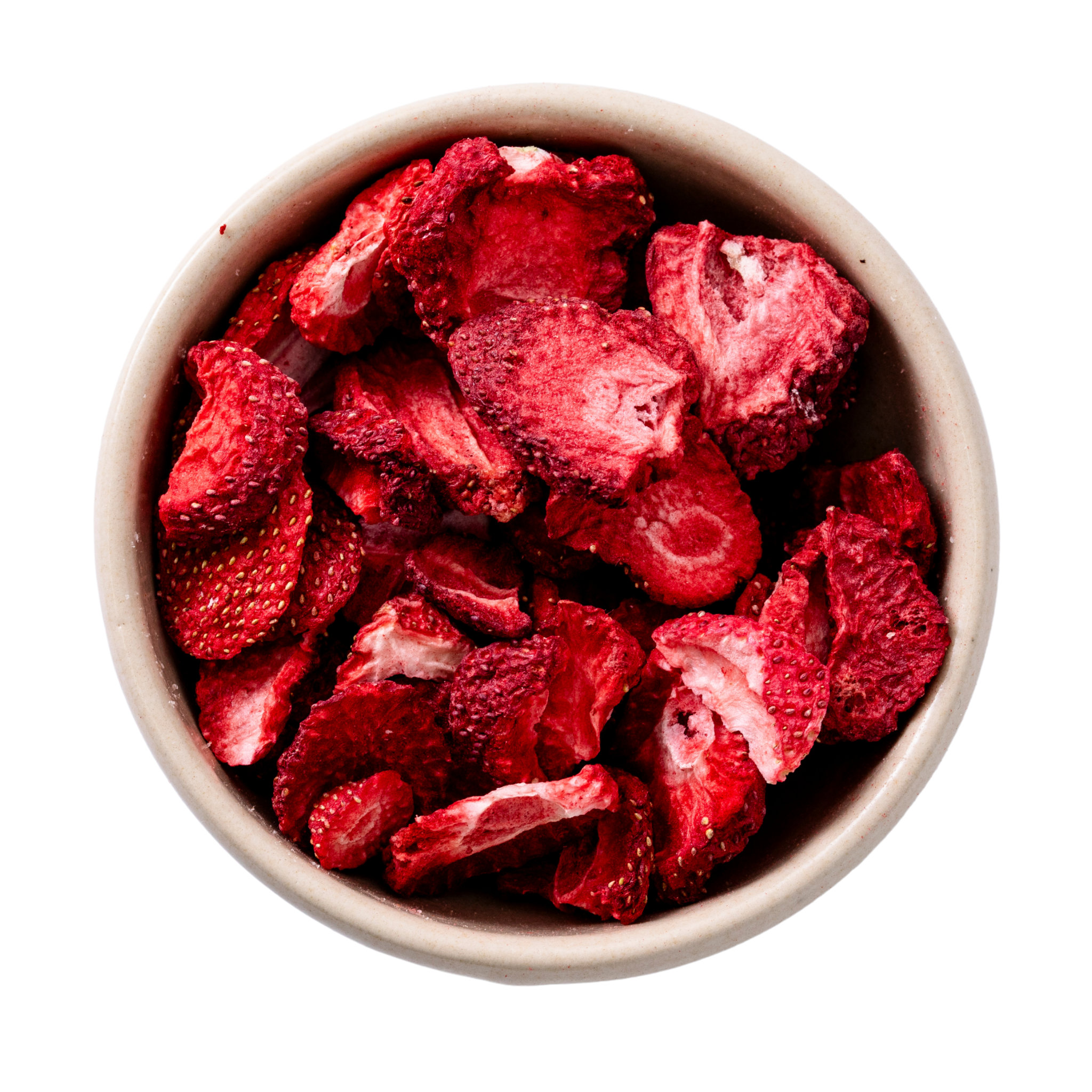 Erdbeerscheiben gefriergetrocknet bio 500g