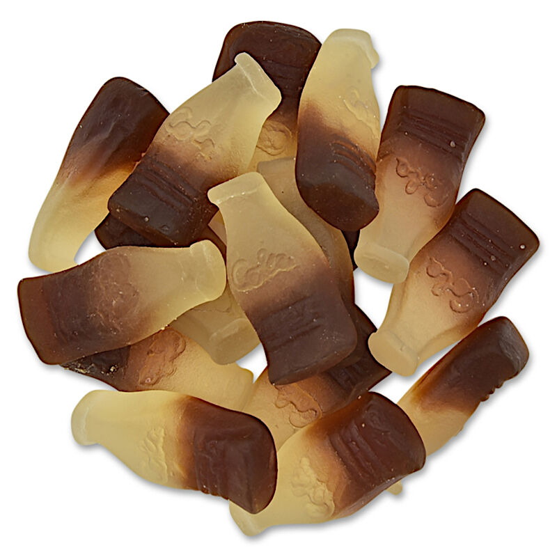 Organic Cola Bottle Gummies (Gelatine-free) 2x3kg Bag in Box Bananeira