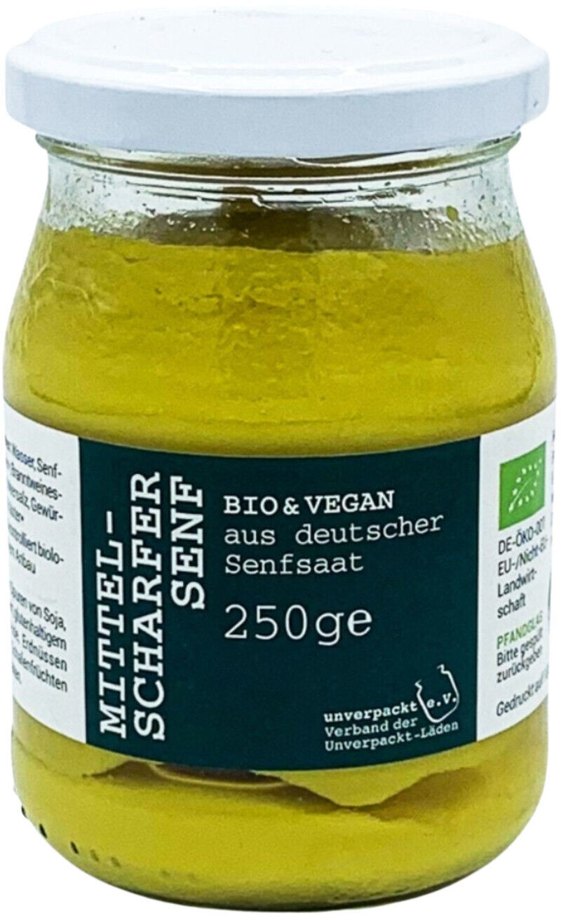 Organic Mustard Unverpackt e.V. 6x250g