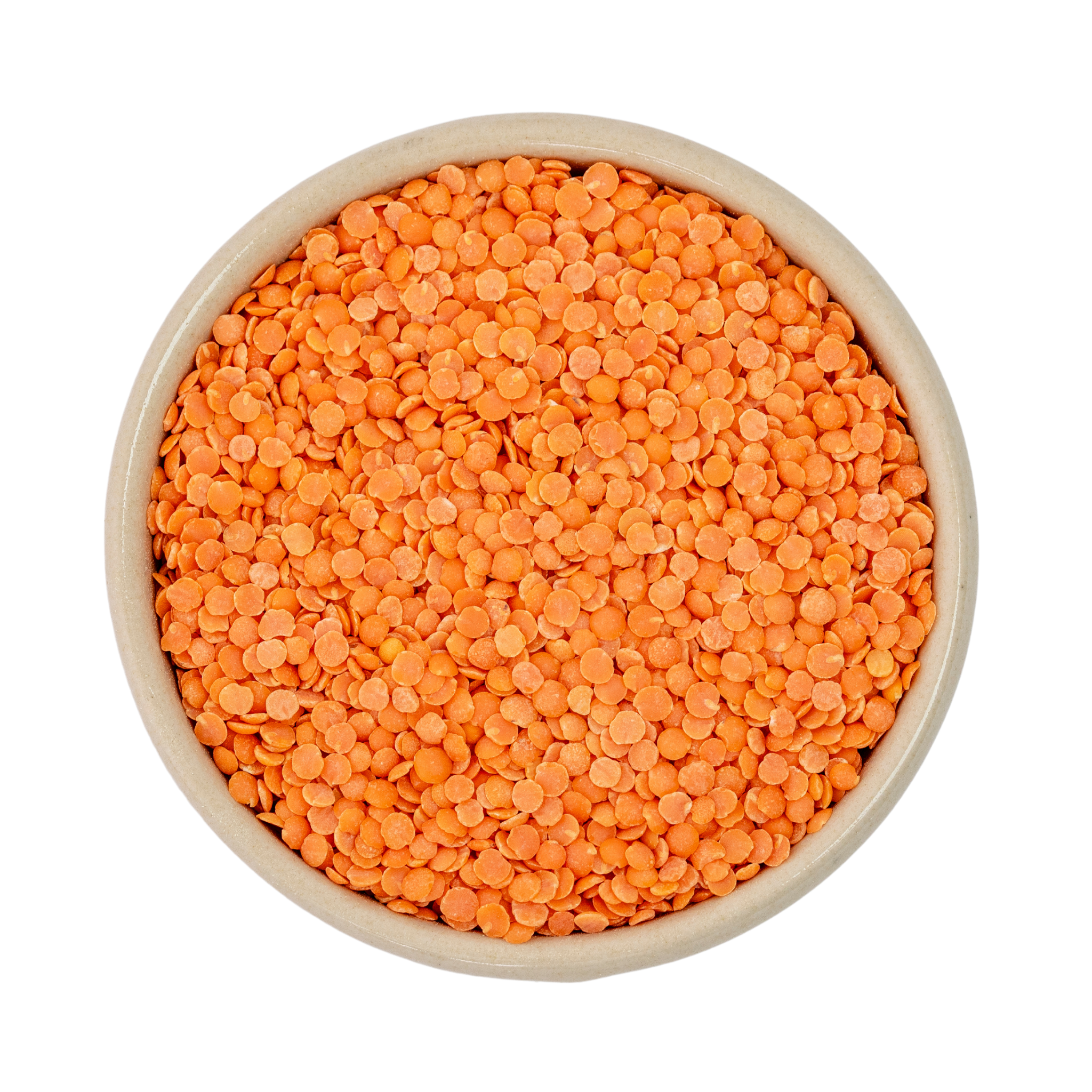 Organic split red lentils