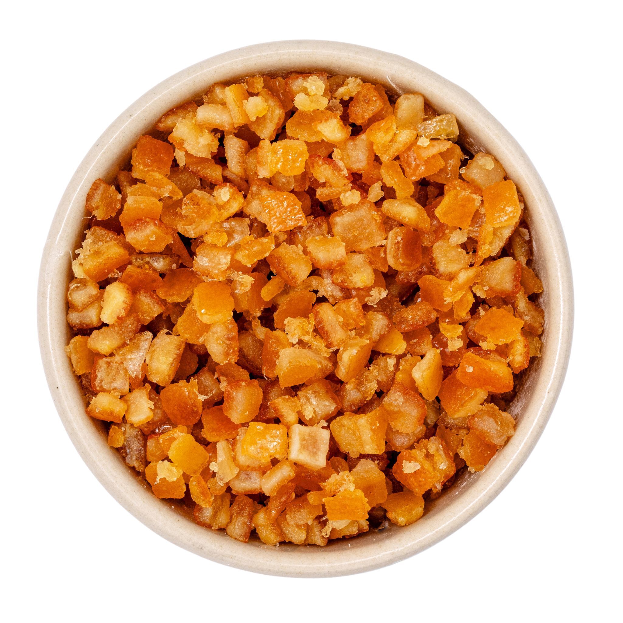 Organic Diced Orange Peel 6mm