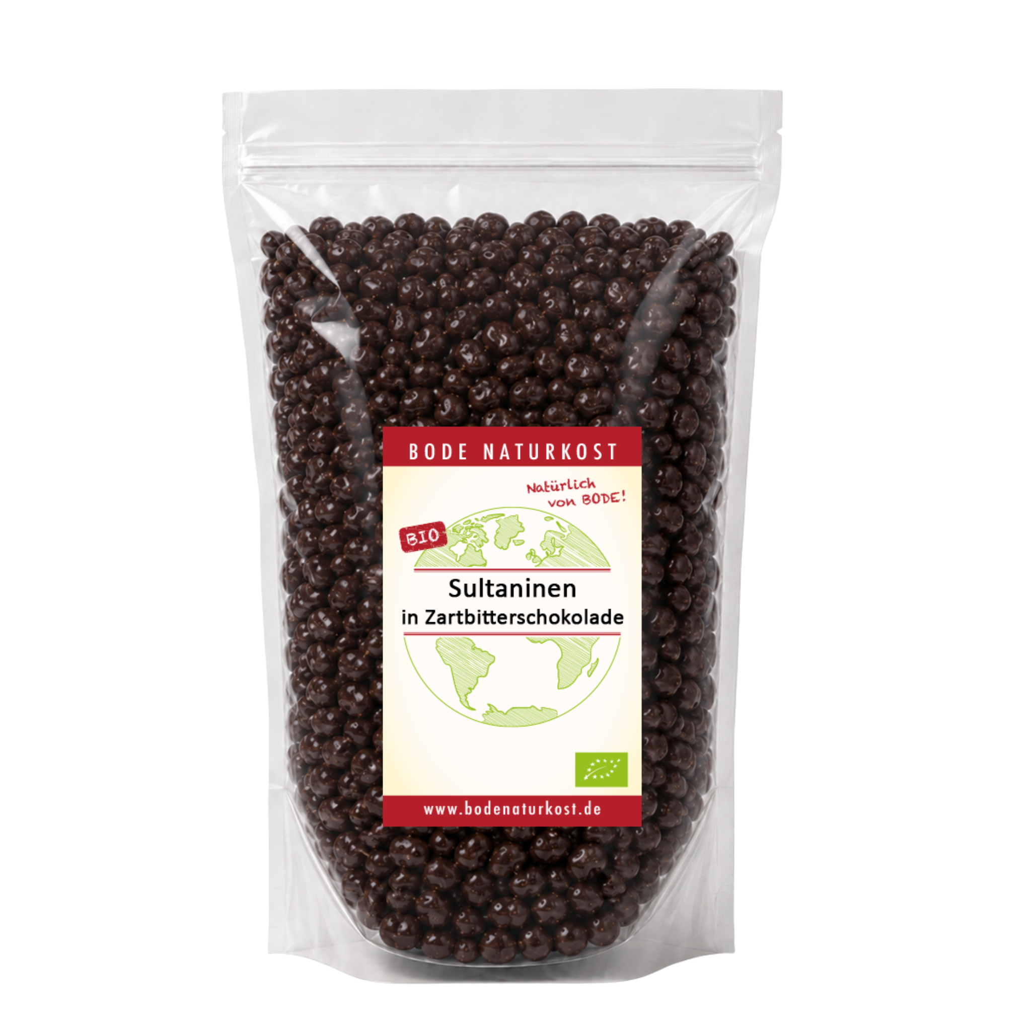 Organic Sultanas in Dark Chocolate 1kg