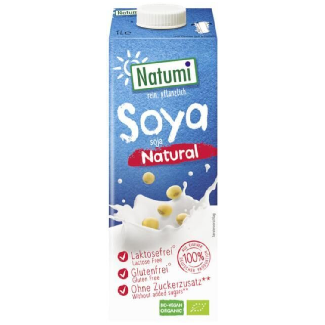 Sojadrink natur usødet bio Natumi 8x1l