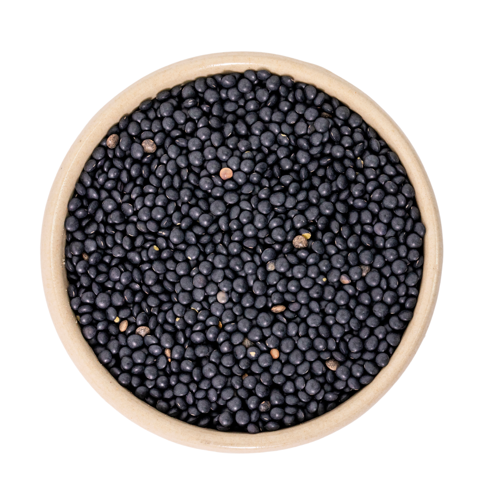 Organic black Beluga lentils