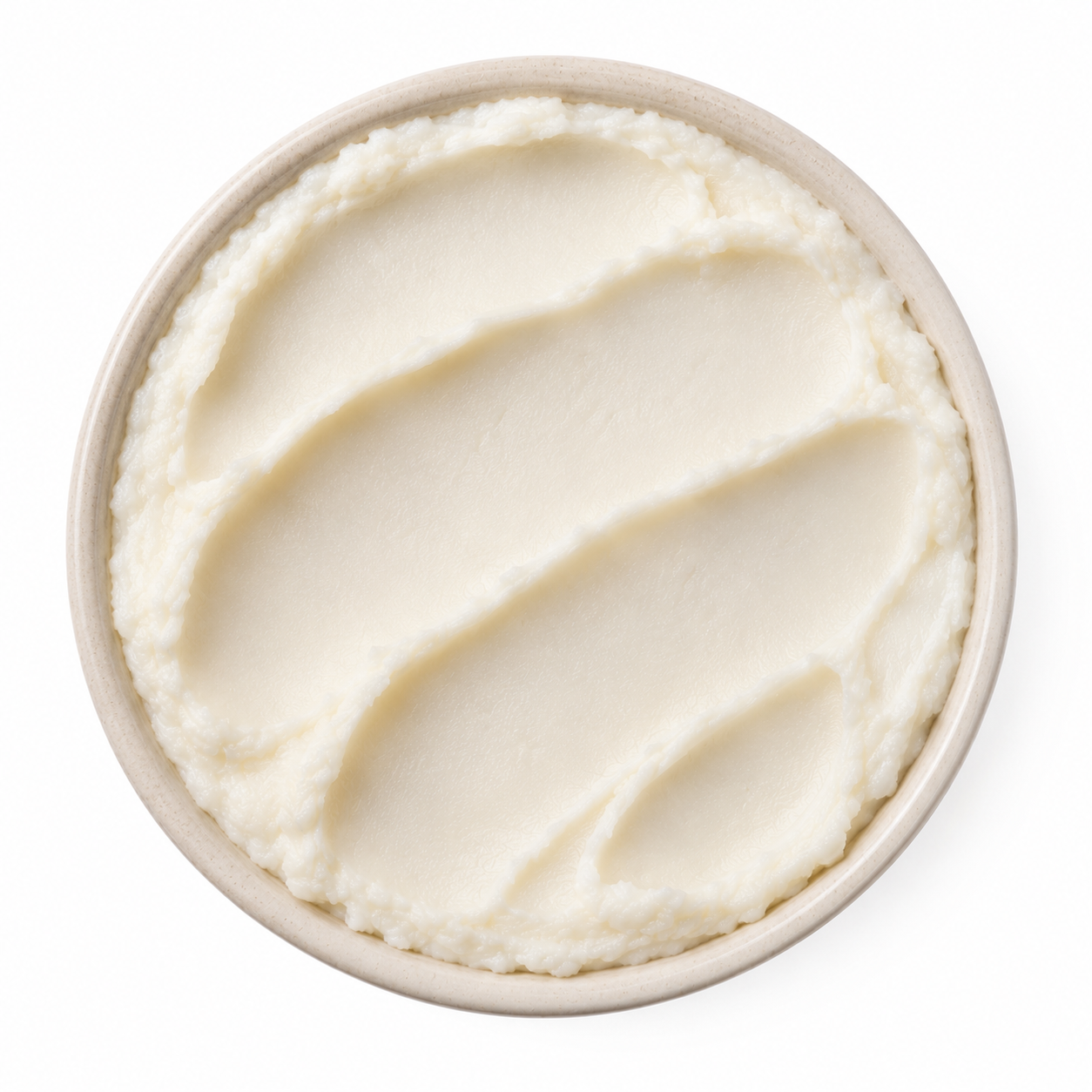 Organic palm fat in block form