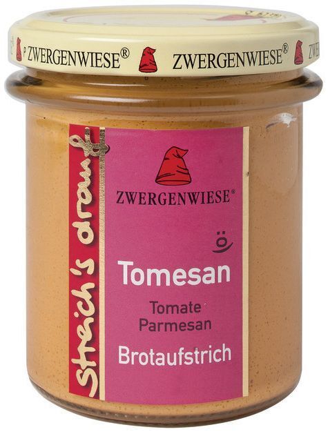 Spread it on - Tomesan (Tomato-Parmesan) organic Zwergenwiese 6x135g