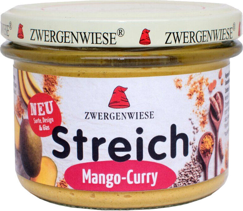 Organic Mango-Curry Spread - Zwergenwiese 6x180g
