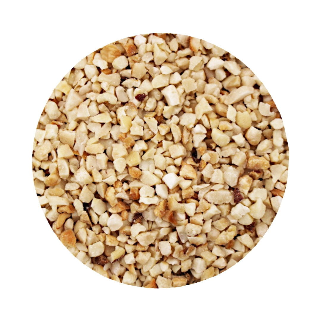 Organic cashew nut granulate