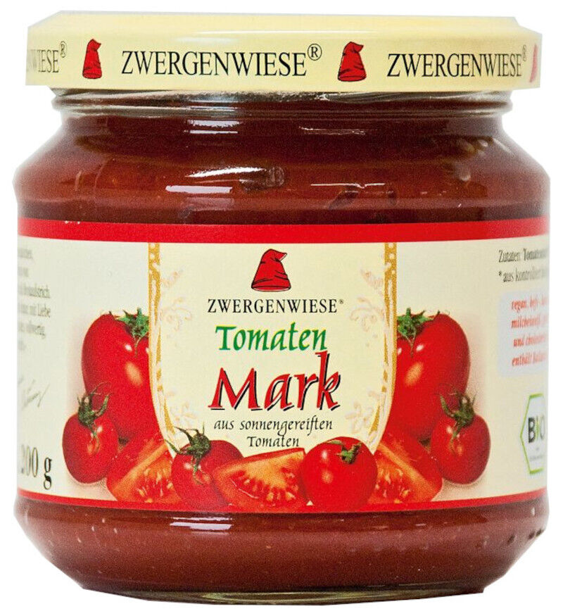 Organic Concentrated Tomato Paste 22% 6x200g Dwarf Cans