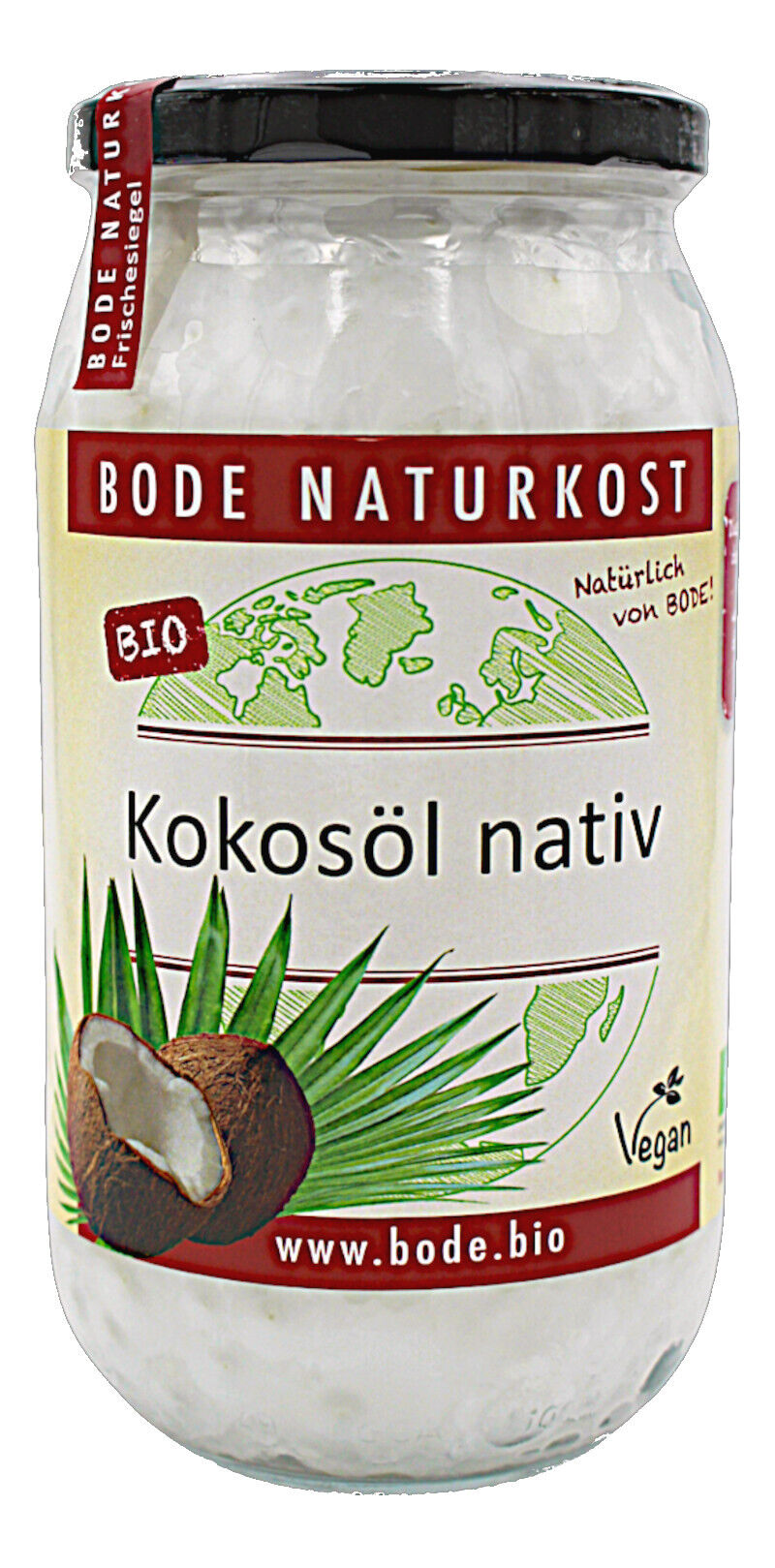 Organic Native Coconut Oil in Screw Top Jar 1l