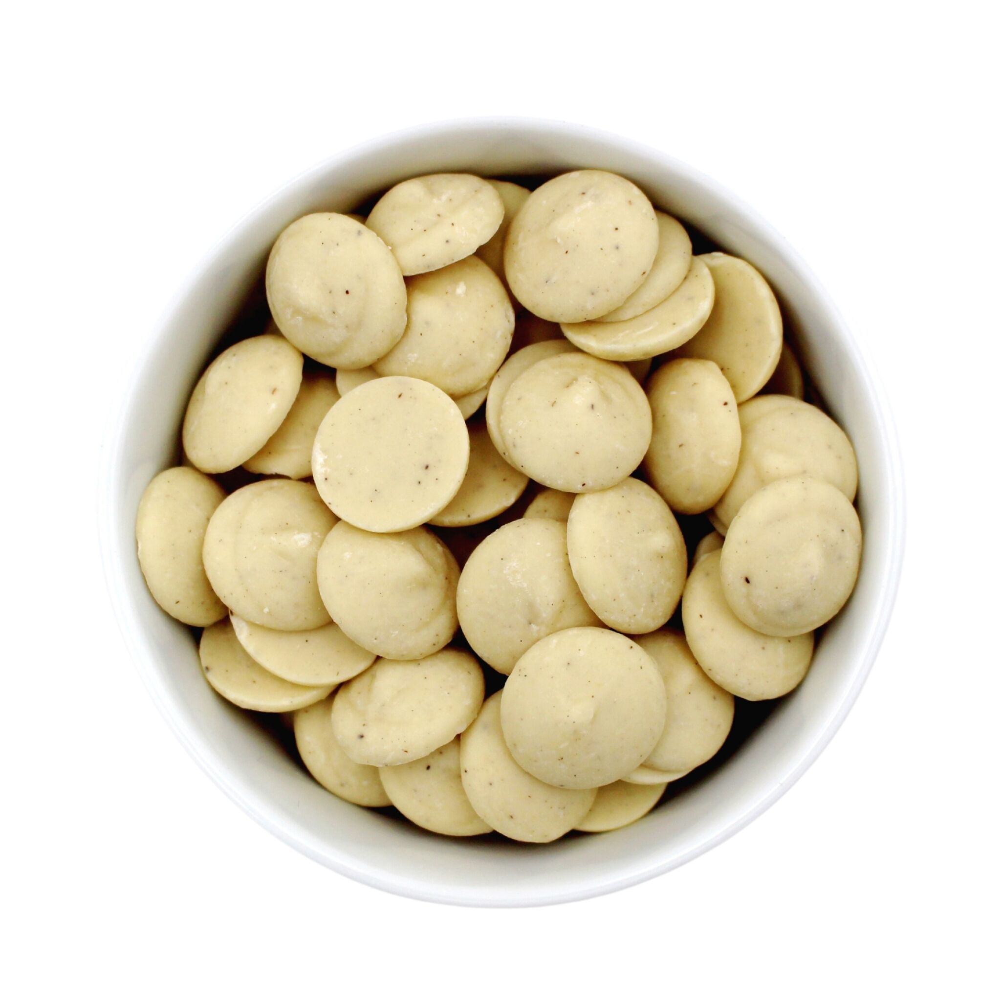 Organic White Couverture, 38% Cocoa Slabs of 2.5kg