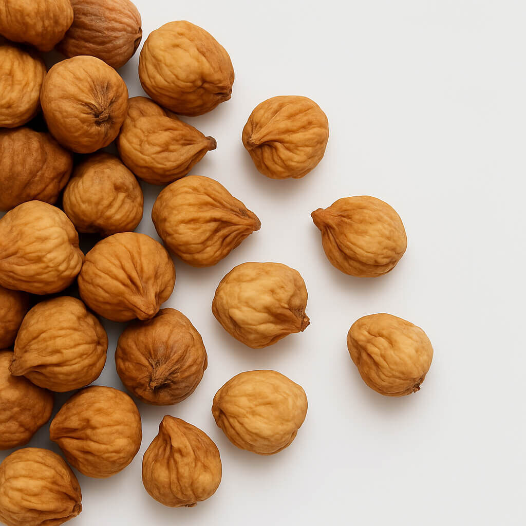Close-up of dried figs for baking