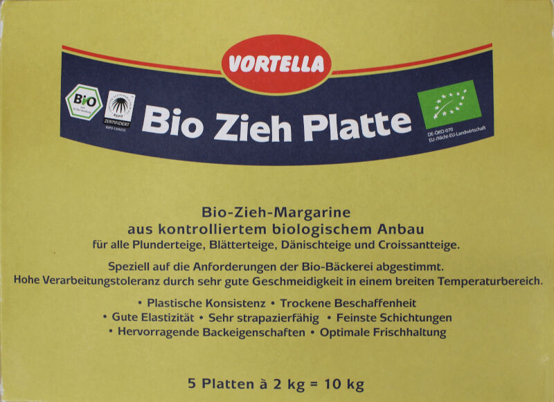 Organic Pull Margarine Slabs 10kg