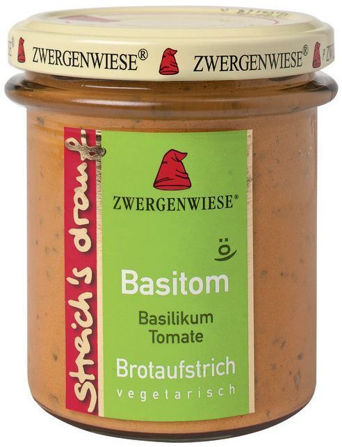 Spread it on - Basitom (Basilikum-Tomate) Organic Dwarf Meadow 6x135g