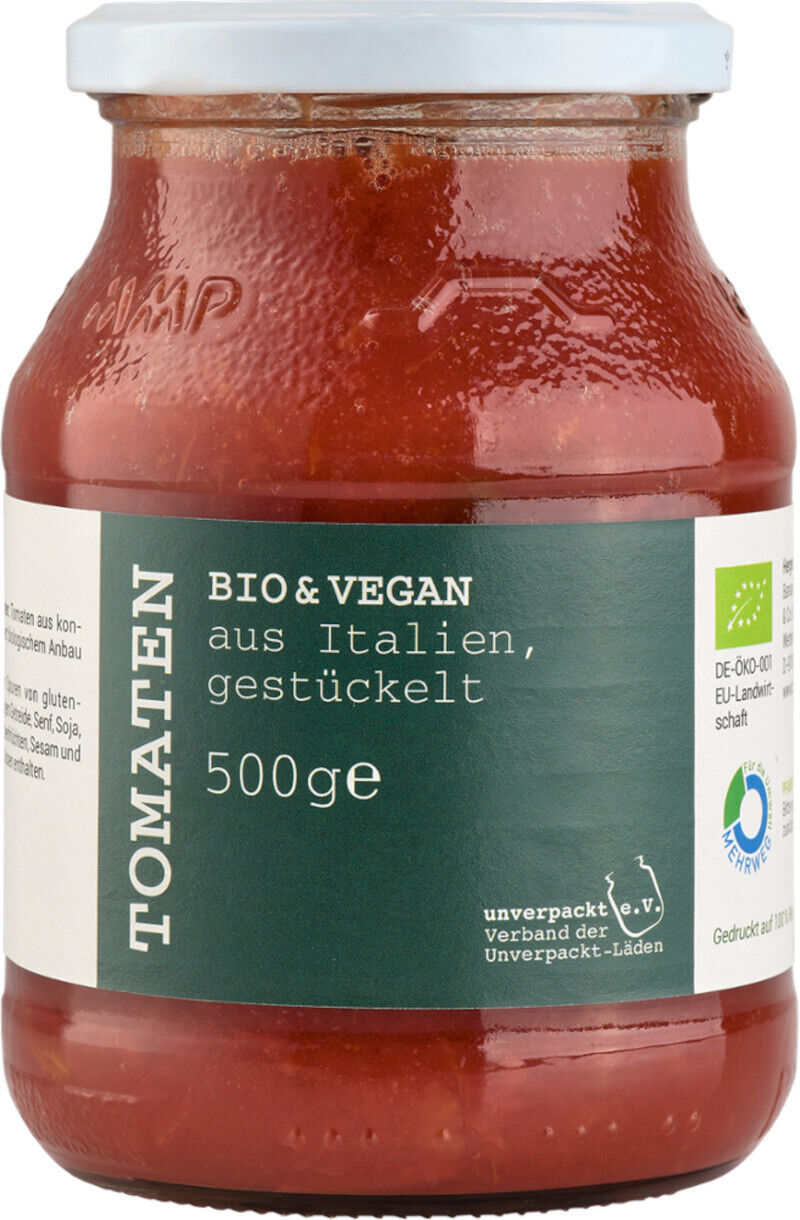 Organic Diced Tomatoes Unverpackt e.V. 6x500g