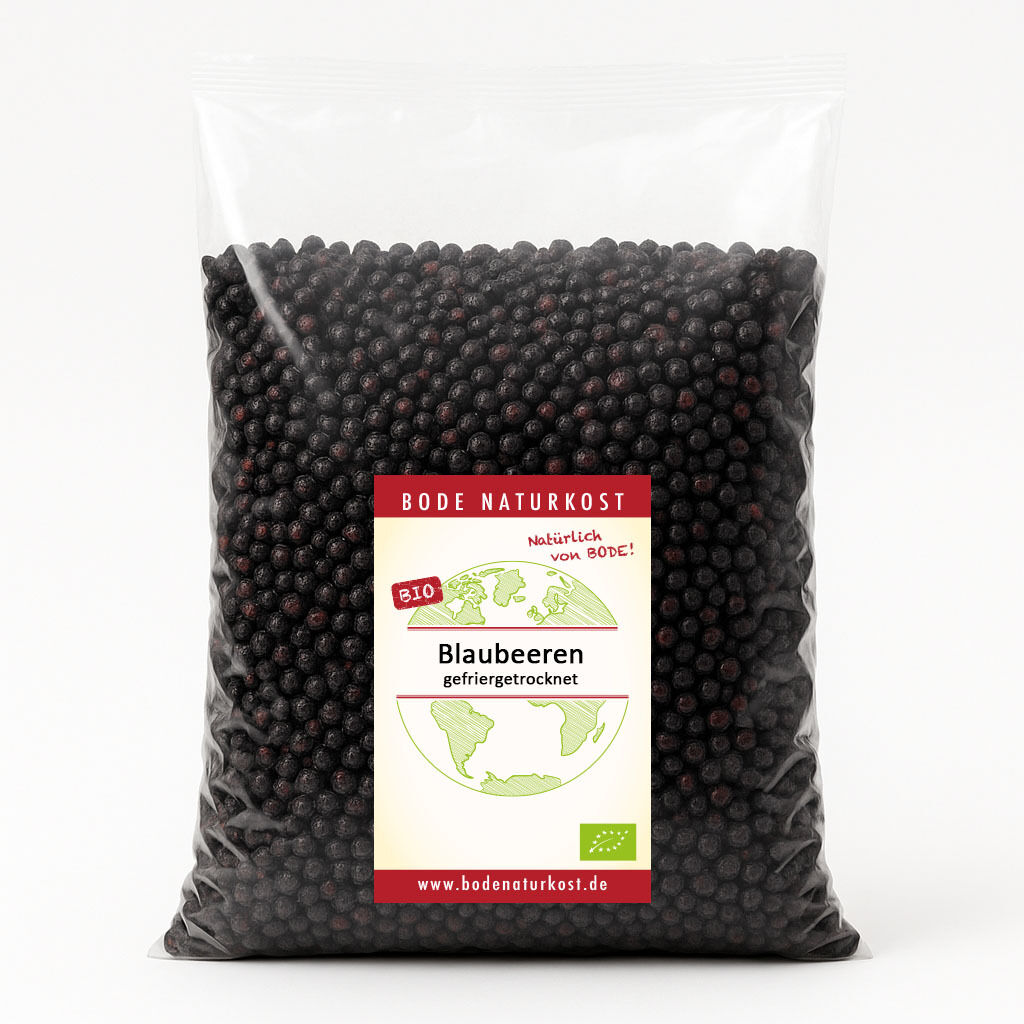 Blaubeeren gefriergetrocknet bio 1kg