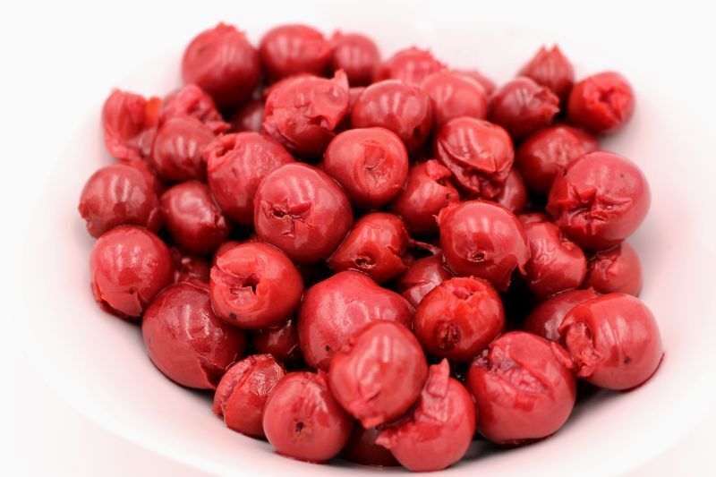 Organic pitted cherries can