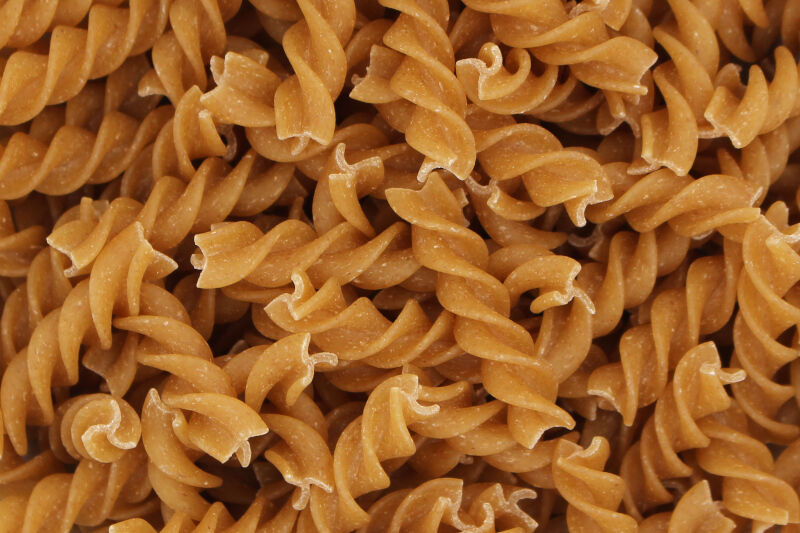 Organic whole grain spirals